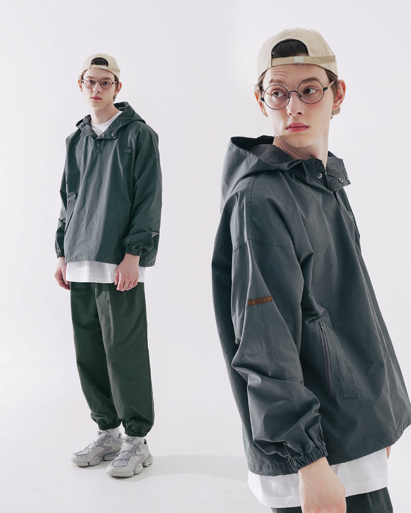 ダブルユーブイプロジェクト(WV PROJECT) Rex Balloon Banded Pants Khaki Gray MJLP7461