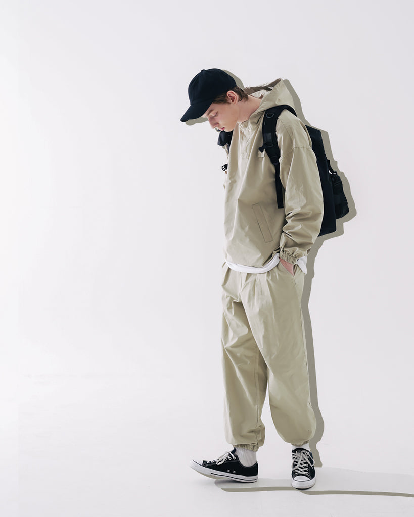 ダブルユーブイプロジェクト(WV PROJECT) Rex Balloon Banded Pants GreyBeige MJLP7461