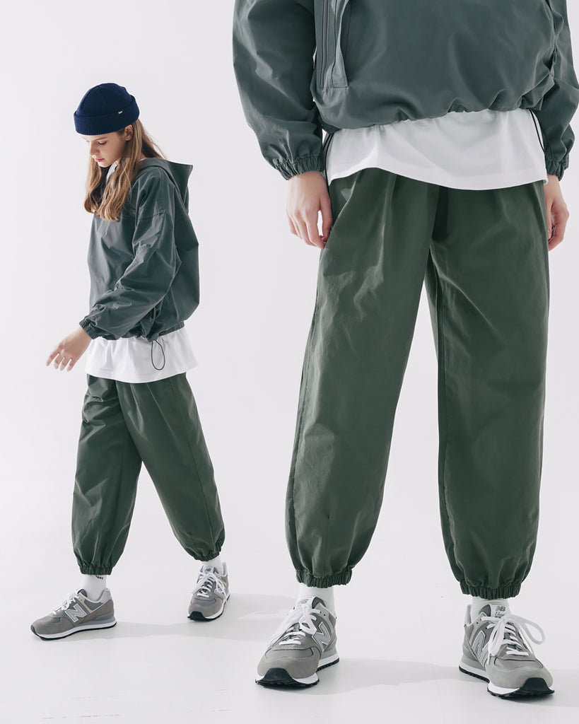 ダブルユーブイプロジェクト(WV PROJECT) Rex Balloon Banded Pants Khaki Gray MJLP7461