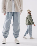ダブルユーブイプロジェクト(WV PROJECT) Ian Balloon Banded Waist Pants GreyBlue MJLP7474