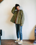 ダブルユーブイプロジェクト(WV PROJECT)EVELYN SHIRT JACKET KHAKI MJLS7308