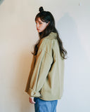 ダブルユーブイプロジェクト(WV PROJECT)EVELYN SHIRT JACKET DARK BEIGE MJLS7308