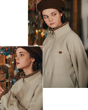 ダブルユーブイプロジェクト(WV PROJECT) RYA FLEECE ANORAK BEIGE MJMT7339