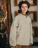 ダブルユーブイプロジェクト(WV PROJECT) RYA FLEECE ANORAK BEIGE MJMT7339