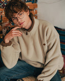 ダブルユーブイプロジェクト(WV PROJECT) RYA FLEECE ANORAK BEIGE MJMT7339