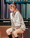 ダブルユーブイプロジェクト(WV PROJECT) LOOSE TOUCH CARDIGAN BEIGE MJOT7117