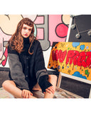 ダブルユーブイプロジェクト(WV PROJECT) LOOSE TOUCH CARDIGAN BLACK MJOT7117