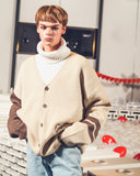 ダブルユーブイプロジェクト(WV PROJECT) LOOSE TOUCH CARDIGAN BEIGE MJOT7117