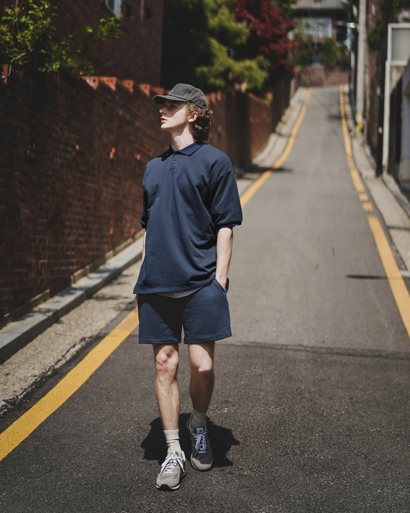 ダブルユーブイプロジェクト(WV PROJECT) Mini Sweat Shorts Navy MJSP7498