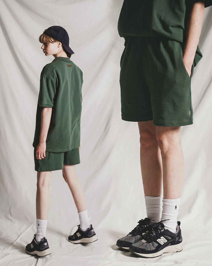 ダブルユーブイプロジェクト(WV PROJECT) Mini Sweat Shorts Green MJSP7498