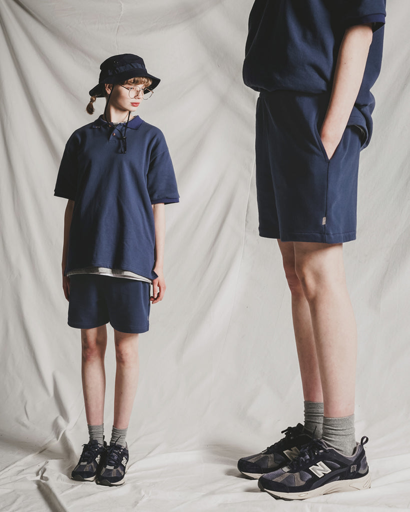 ダブルユーブイプロジェクト(WV PROJECT) Mini Sweat Shorts Navy MJSP7498