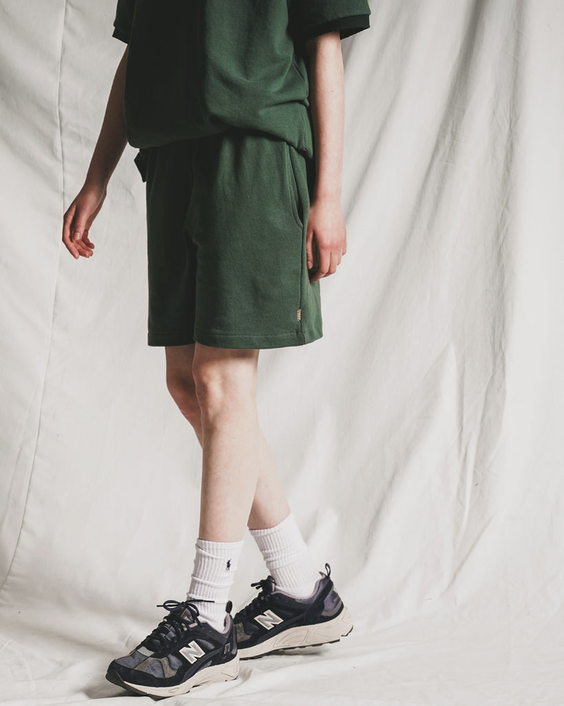 ダブルユーブイプロジェクト(WV PROJECT) Mini Sweat Shorts Green MJSP7498
