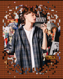 ダブルユーブイプロジェクト(WV PROJECT) LOOK CHECK SHIRT NAVY MJSS7261