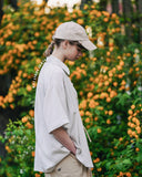 ダブルユーブイプロジェクト(WV PROJECT) Ritz Stripe Short-Sleeved Shirt Ivory MJSS7506