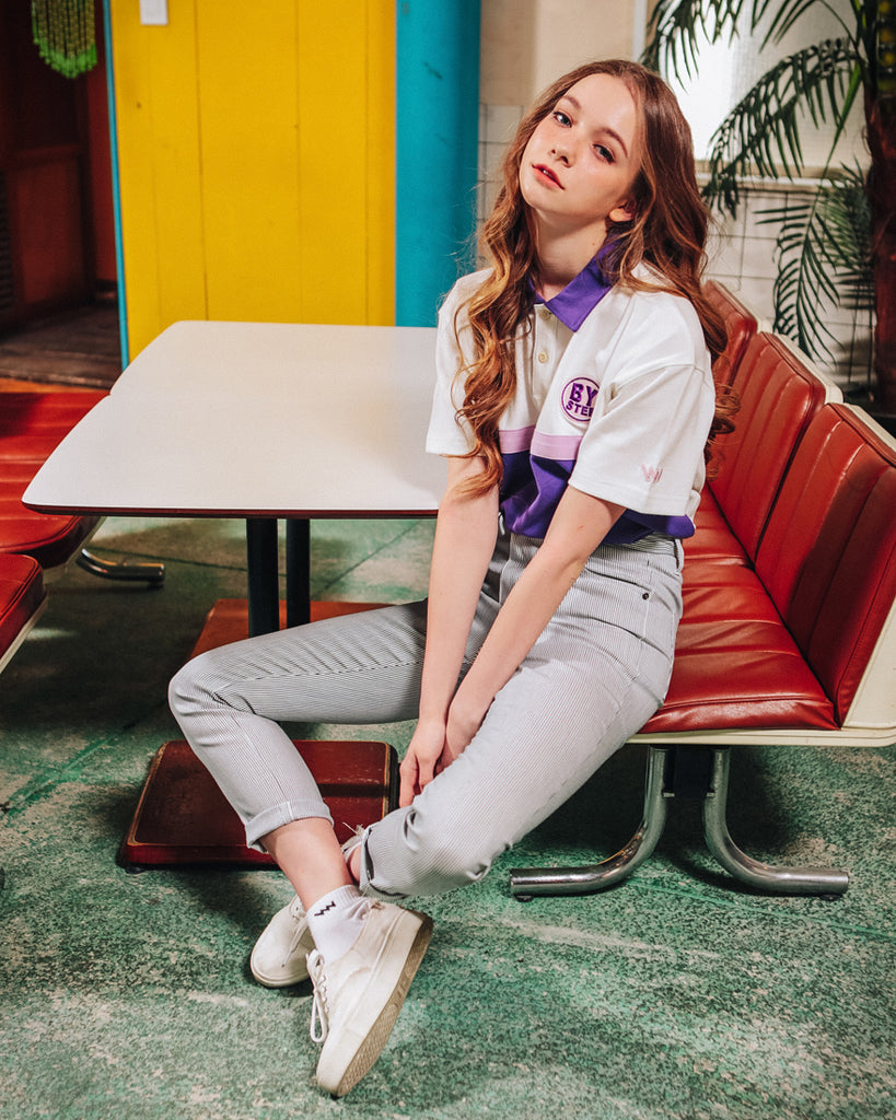 ダブルユーブイプロジェクト(WV PROJECT) STEPS SHORT SLEEVE IVORY MJST7170