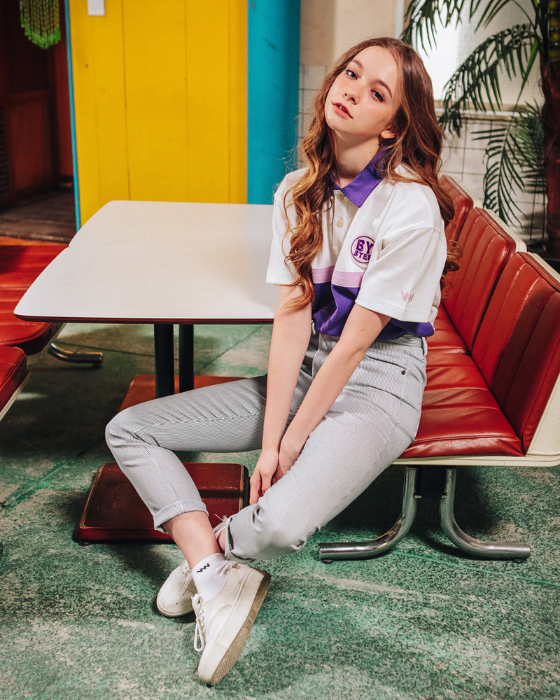 ダブルユーブイプロジェクト(WV PROJECT) STEPS SHORT SLEEVE IVORY MJST7170