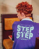 ダブルユーブイプロジェクト(WV PROJECT) STEPS SHORT SLEEVE PURPLE MJST7170