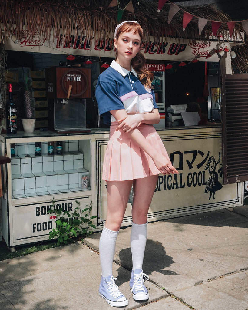 ダブルユーブイプロジェクト(WV PROJECT) STEPS SHORT SLEEVE NAVY MJST7170