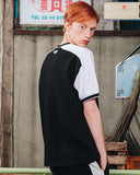 ダブルユーブイプロジェクト(WV PROJECT) V BLOCK SHORT SLEEVE BLACK MJST7173