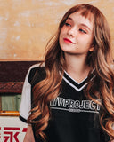 ダブルユーブイプロジェクト(WV PROJECT) V BLOCK SHORT SLEEVE BLACK MJST7173