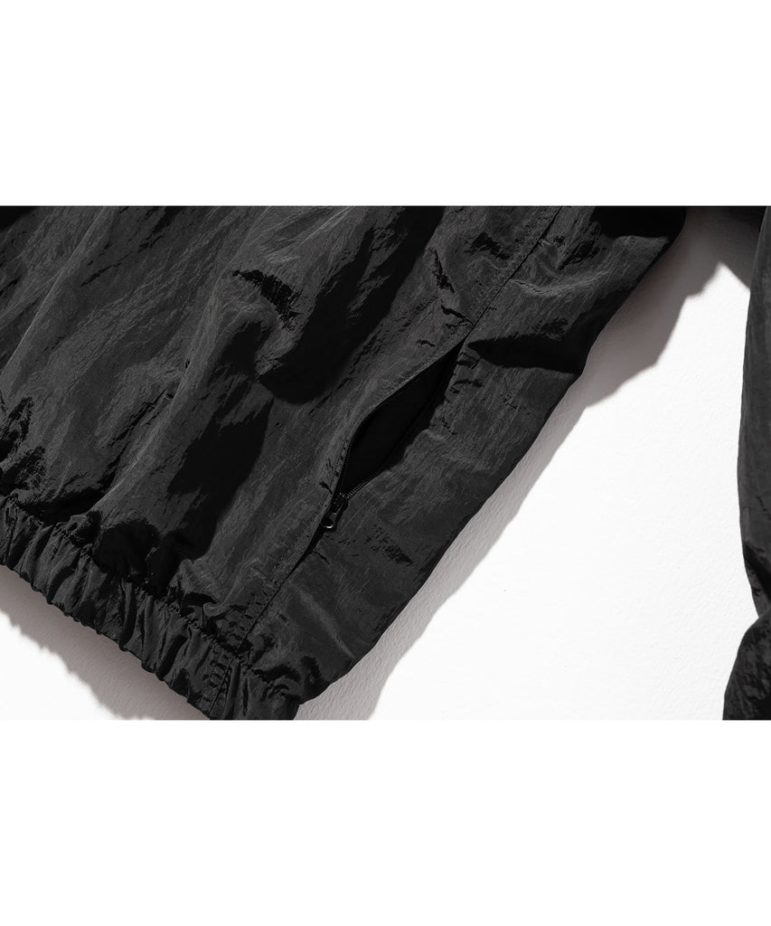 マスノウン(MASSNOUN)  3M NYLON TRAINNING CREWNECK MSOCR005-BK