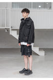 メスノウン(MASSNOUN) SL LOGO TECH LOOP JACKET MSZJK002-BK