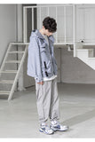メスノウン(MASSNOUN) SL LOGO TECH LOOP JACKET MSZJK002-GY