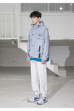 メスノウン(MASSNOUN) SL LOGO TECH LOOP JACKET MSZJK002-GY