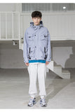 メスノウン(MASSNOUN) SL LOGO TECH LOOP JACKET MSZJK002-GY