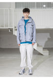メスノウン(MASSNOUN) SL LOGO TECH LOOP JACKET MSZJK002-GY