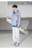 メスノウン(MASSNOUN) SL LOGO TECH LOOP JACKET MSZJK002-GY