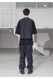 メスノウン(MASSNOUN) CI LOGO TECH BUCKLE VEST MSZVT001-BK