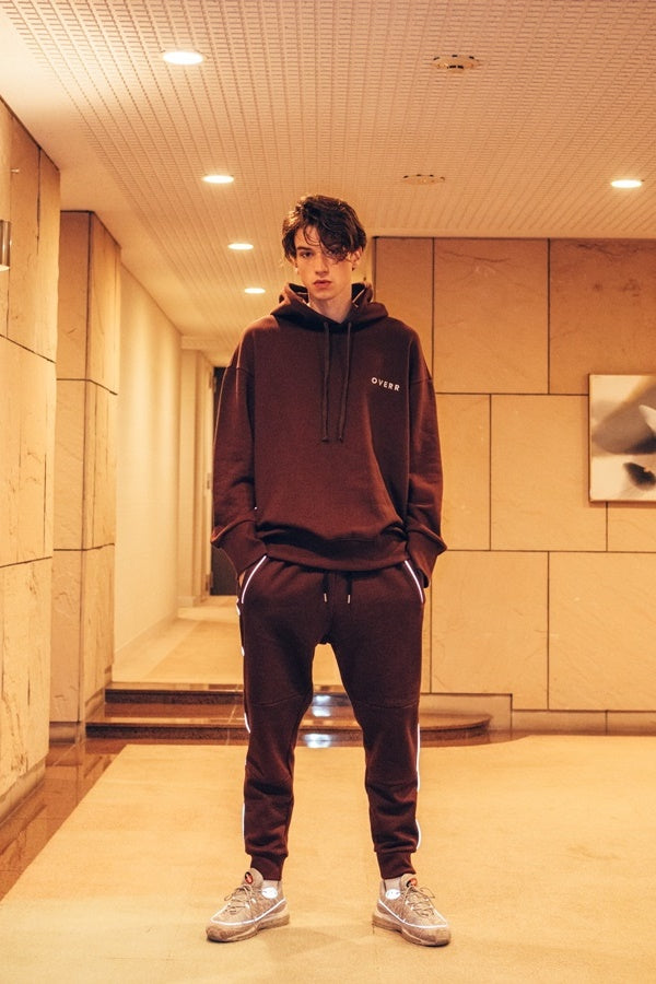 OVERR(オベルー) ESSAY.3 BROWN SCOTCH PIPING PANTS