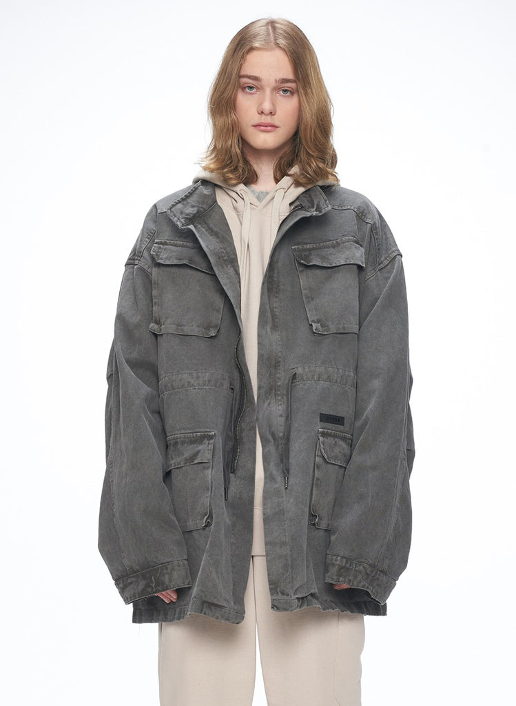 オベルー(OVERR) 20SS PIGMENT GRAY FIELD JACKET