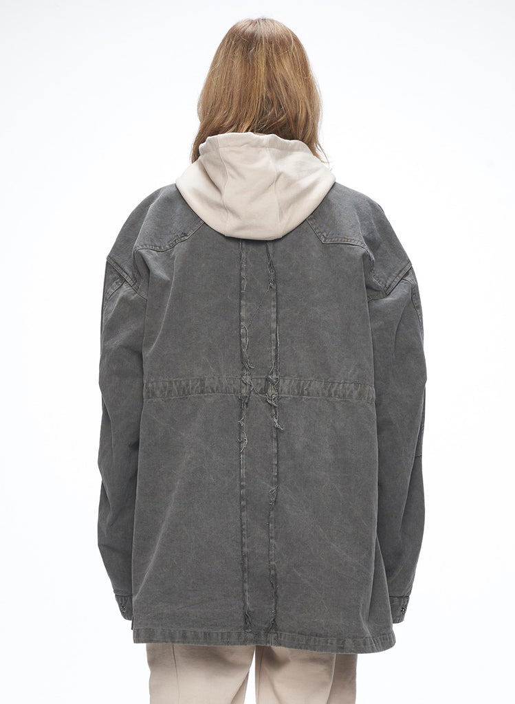 オベルー(OVERR) 20SS PIGMENT GRAY FIELD JACKET