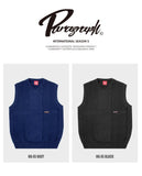Paragraph ( パラグラフ )  LOGO KNIT VEST No.45