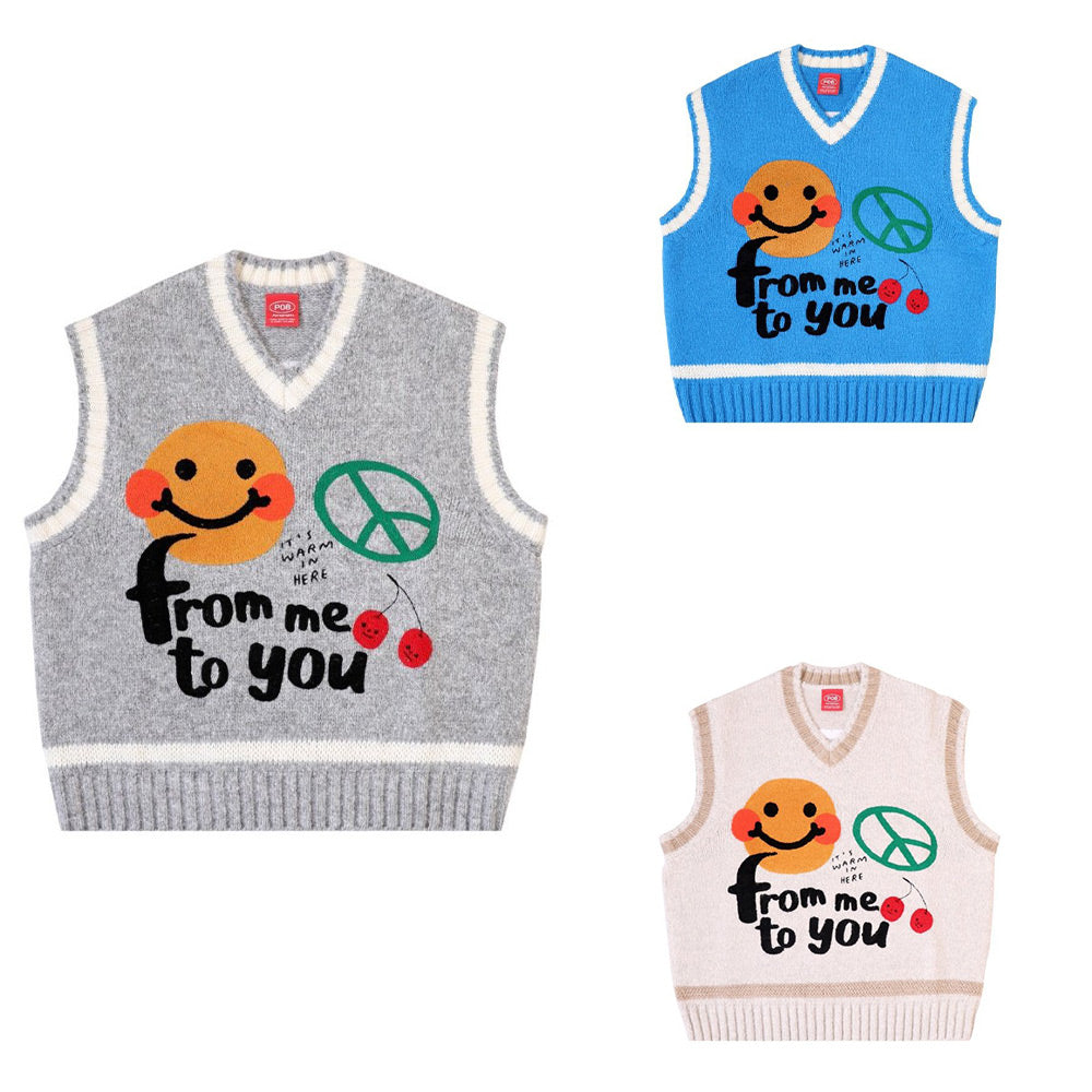 Paragraph ( パラグラフ )  21F/W SHY SMILE VEST