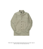 ダブルユーブイプロジェクト(WV PROJECT) Dare Herringbone Long Shirt BEIGE SYLS7328