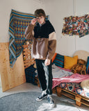 ダブルユーブイプロジェクト(WV PROJECT) Toycoco Boucle Anorak Black SYOT7329