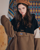 ダブルユーブイプロジェクト(WV PROJECT) Toycoco Boucle Anorak Black SYOT7329