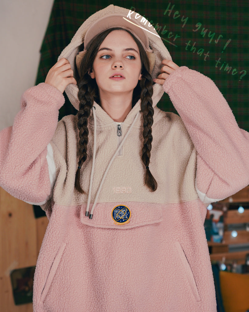 ダブルユーブイプロジェクト(WV PROJECT) Toycoco Boucle Anorak Beige SYOT7329