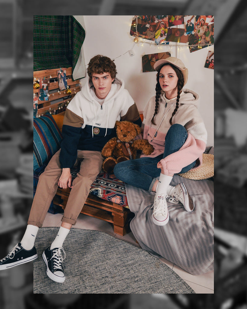 ダブルユーブイプロジェクト(WV PROJECT) Toycoco Boucle Anorak Ivory SYOT7329