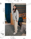 ダブルユーブイプロジェクト(WV PROJECT) Alvin Fleece Zipup GRAY SYOT7342