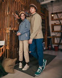 ダブルユーブイプロジェクト(WV PROJECT) Alvin Fleece Zipup BEIGE SYOT7342