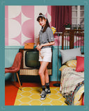 ダブルユーブイプロジェクト(WV PROJECT) THROUGH STRIPE SHIRT NAVY SYSS7273