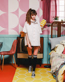 ダブルユーブイプロジェクト(WV PROJECT) THROUGH STRIPE SHIRT BEIGE SYSS7273