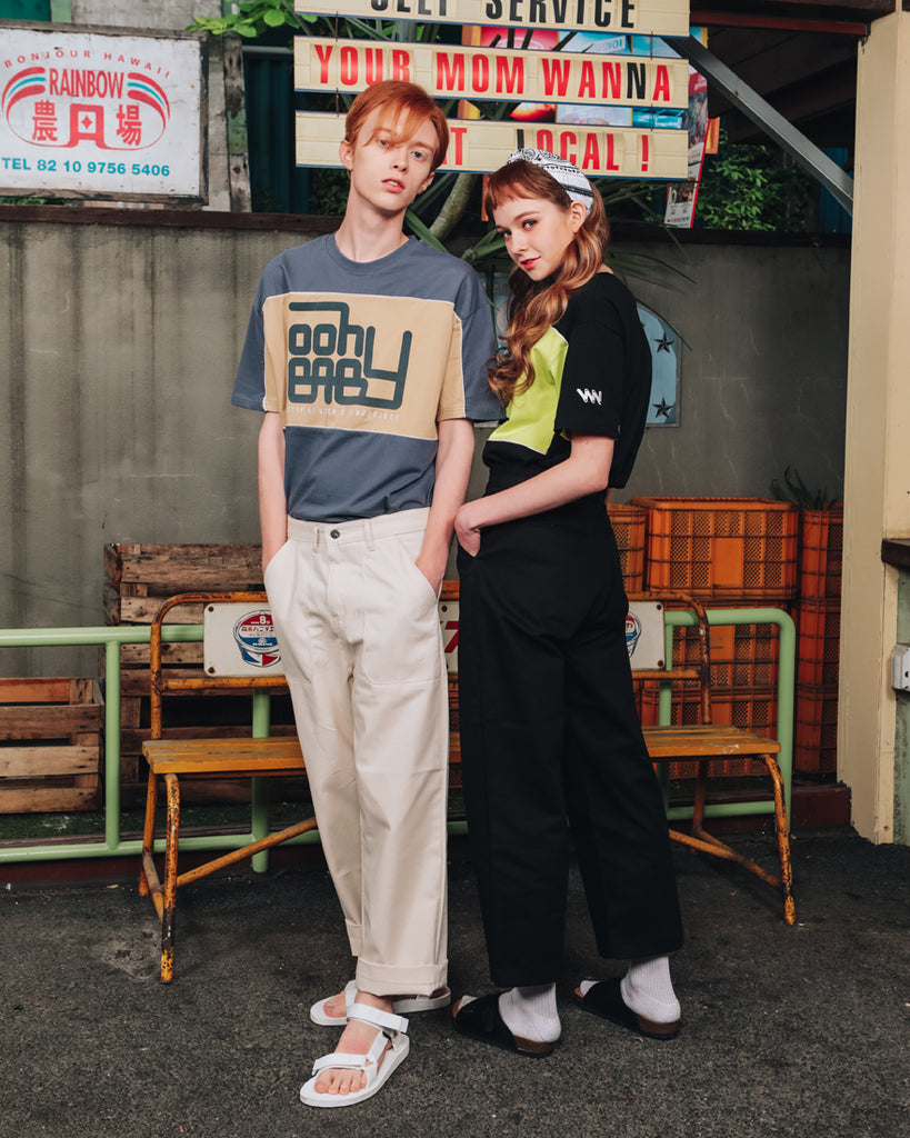 ダブルユーブイプロジェクト(WV PROJECT) BEBE SHORT SLEEVE CHARCOAL SYST7169