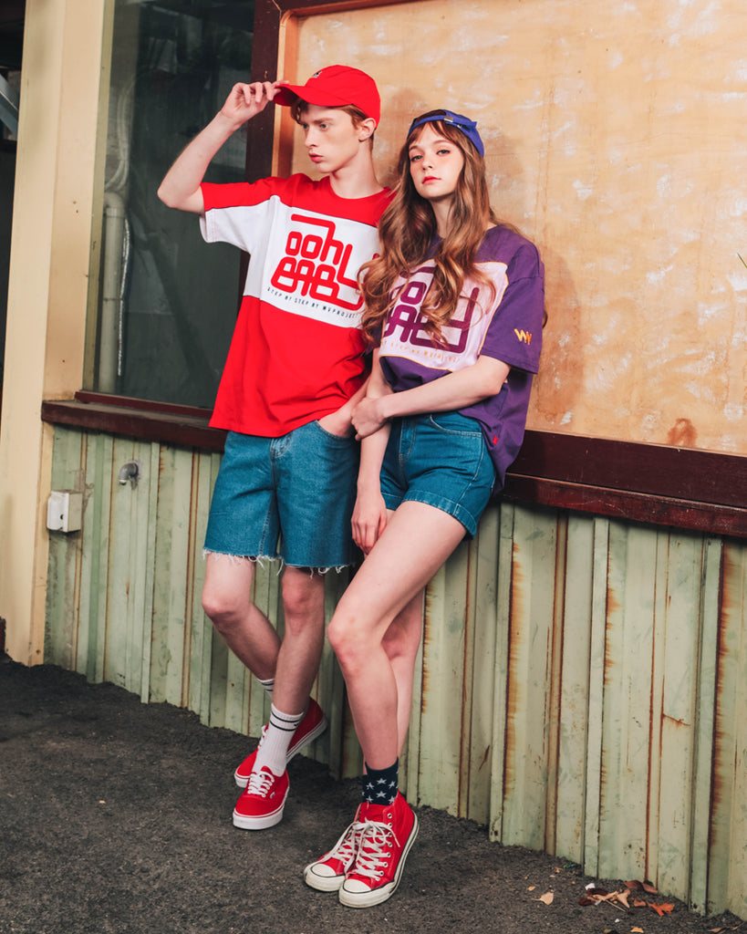 ダブルユーブイプロジェクト(WV PROJECT) BEBE SHORT SLEEVE RED SYST7169