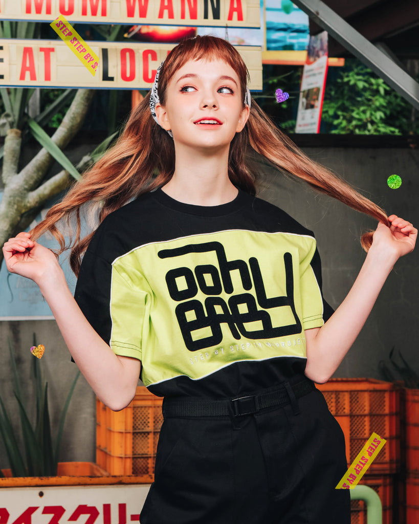 ダブルユーブイプロジェクト(WV PROJECT) BEBE SHORT SLEEVE BLACK SYST7169