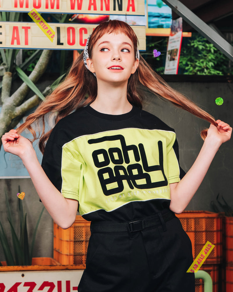 ダブルユーブイプロジェクト(WV PROJECT) BEBE SHORT SLEEVE BLACK SYST7169